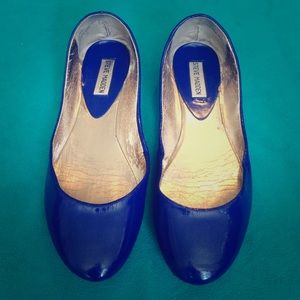 Blue Steve Madden flats