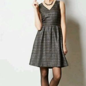ANTHROPOLOGIE Moulinette Soeurs tweed dress