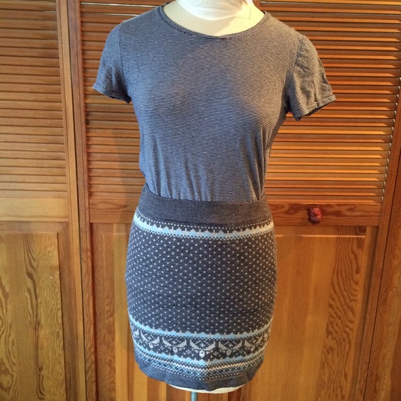 Mini Sweater Skirt by Takeout - Picture 2 of 4