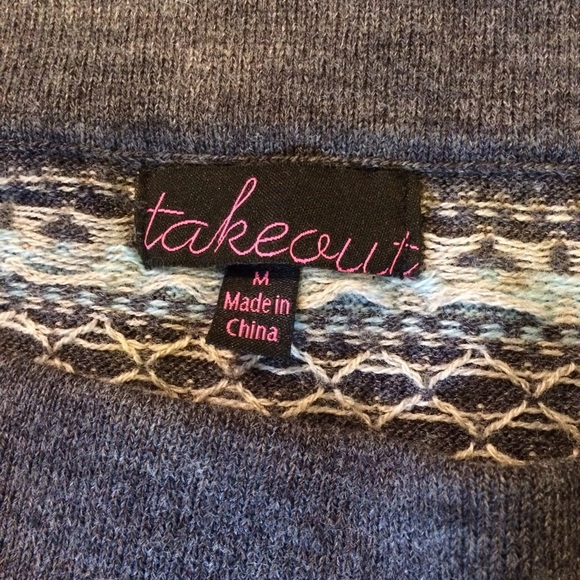 Mini Sweater Skirt by Takeout - Picture 4 of 4