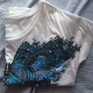 Aeropostale Graphic Boxy Tee