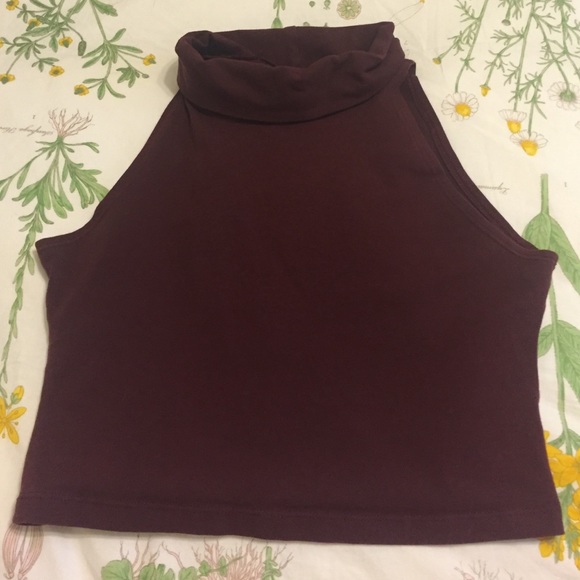American apparel turtle neck tank