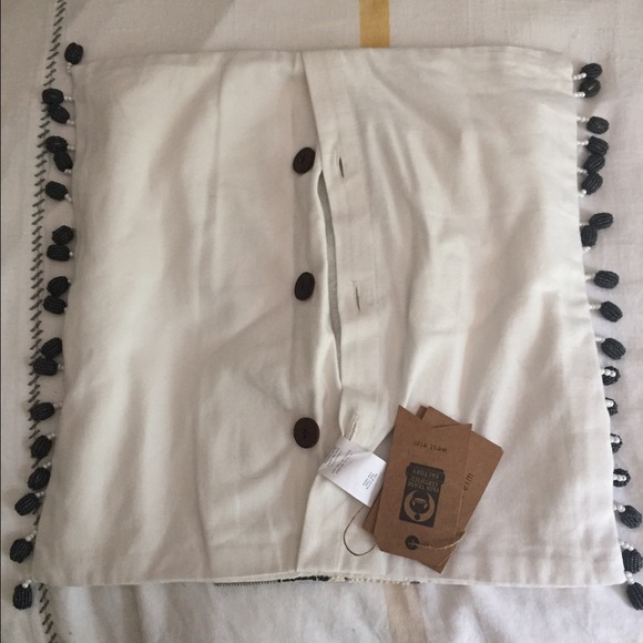 NWT west elm beaded pillowcase - Picture 3 of 3