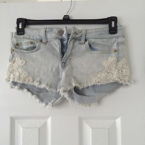 American Eagle Cutoff Jean Shorts