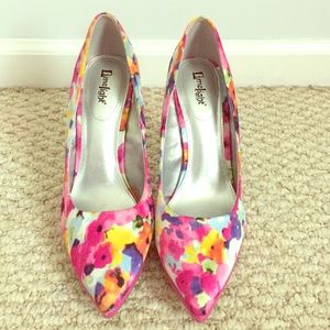 Floral Heels