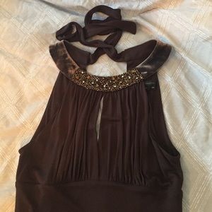 Brown BCBG dress. Excellent condition. No stains