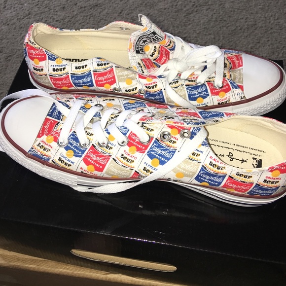 Unisex Andy Warhol Converse NWOT