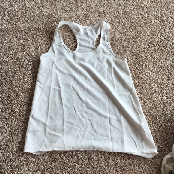 White tank top
