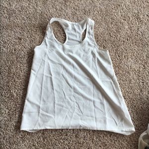 White tank top