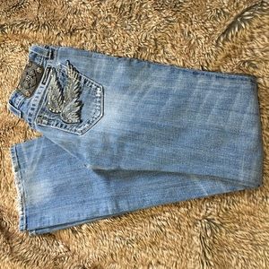 Worn Miss Me Jeans