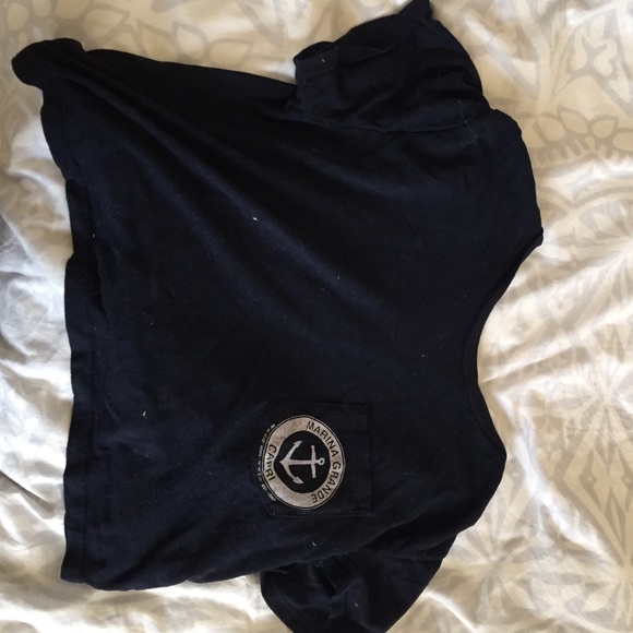 graphic cropped t-shirt