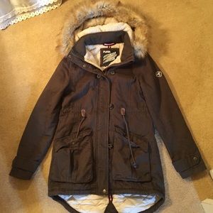 Puffa Fur Hooded Parka