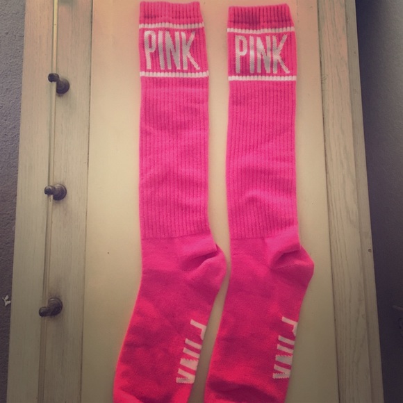 PINK socks!