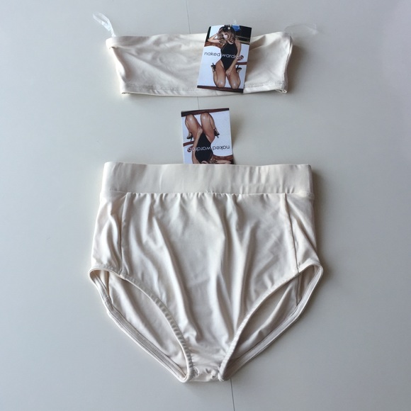 Naked Wardrobe Other - BNWT Naked Wardrobe high waisted bandau bundle