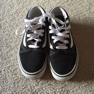 Vans black Old Skools