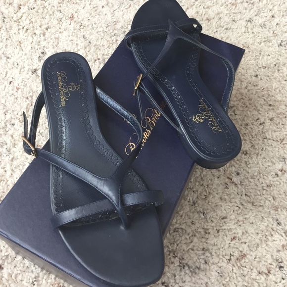 Brooks Brothers Navy Blue sandals