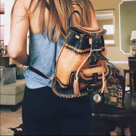 Leather Backpack!