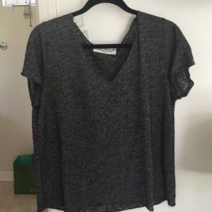 Soft gray tee