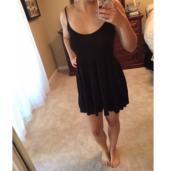 Black causal dress