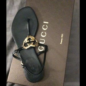 Brand new Gucci sandals never worn