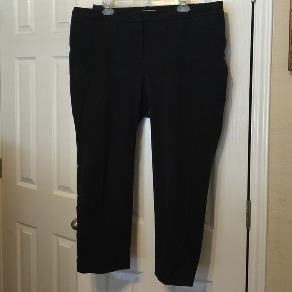 Chico's black pants.