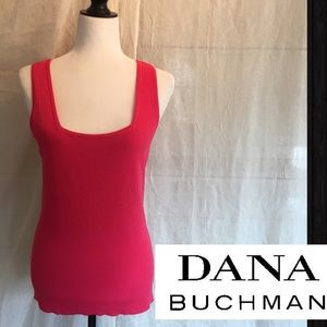 NWOT Dana Buchman Signature Coral Tank Top Sz Lg