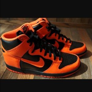 Black & Orange Nike Dunks