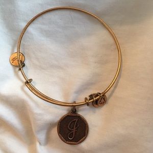 Initial "J" Alex and Ani Bracelet