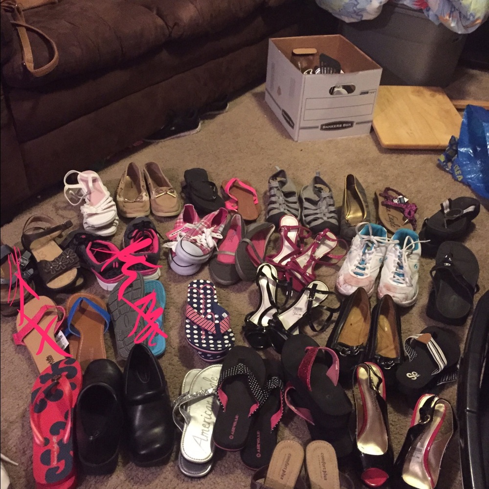 Variety of shoes!!