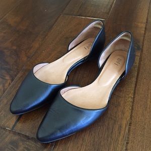 J. Jill Leather Pointed Toe Flats