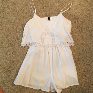 White romper