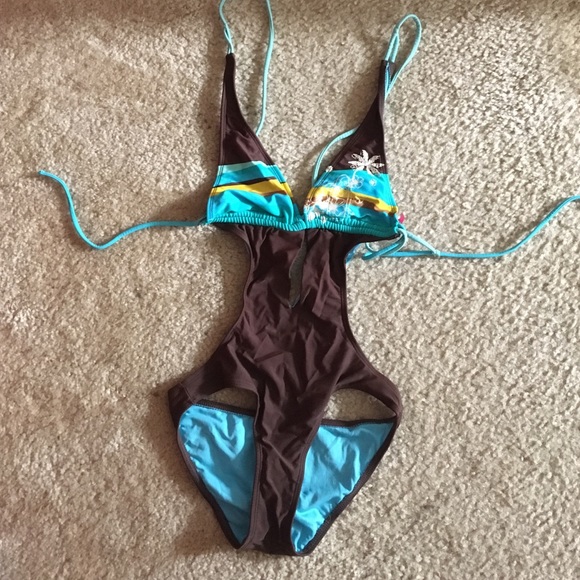 Monokini swimsuit