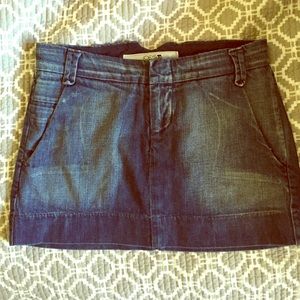 Joes jeans denim skirt