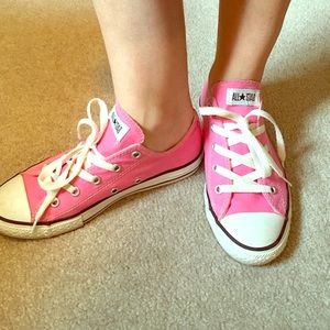 Pink Converse Shoes