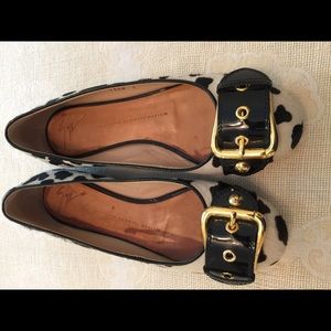 Giuseppe Zanotti Pony-hair Flats
