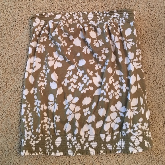 Strapless floral top - Picture 1 of 1