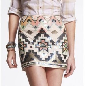Express Aztec Sequin Mini