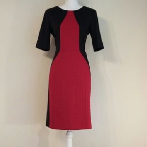 Red and black dress. Reduced from $19 to $15.