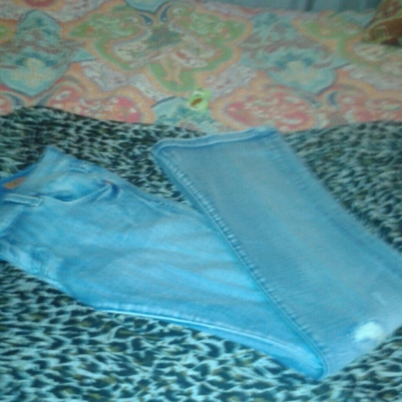 A PAIR OF " 7 FOR ALL MANKIND" DENIM JEANS - Picture 2 of 4