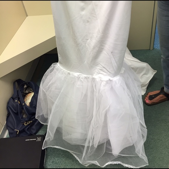 Never worn-David's bridal slip (petticoat)