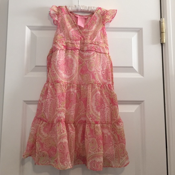 Hype Pink Paisley Dress