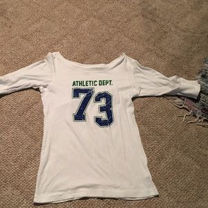 White half sleeve shirt