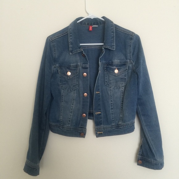 H&M denim jacket size10