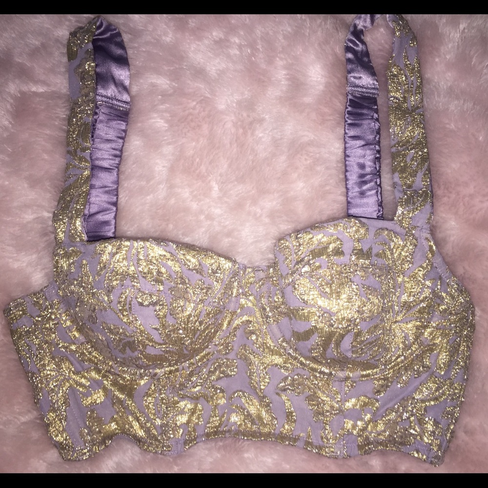 victorias secret Designer collection lined bustier - Picture 1 of 8