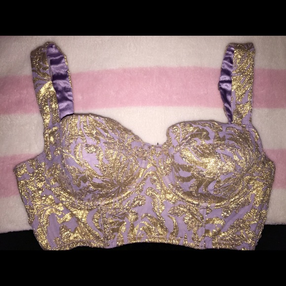 victorias secret Designer collection lined bustier - Picture 2 of 8