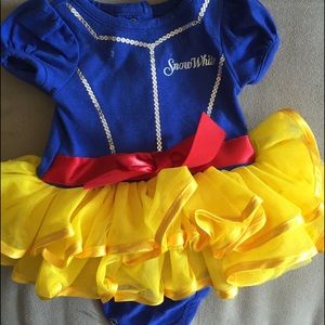 Snow White Tutu Onesie Halloween costume