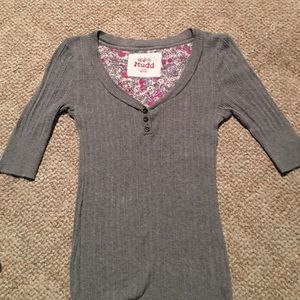 Gray blouse