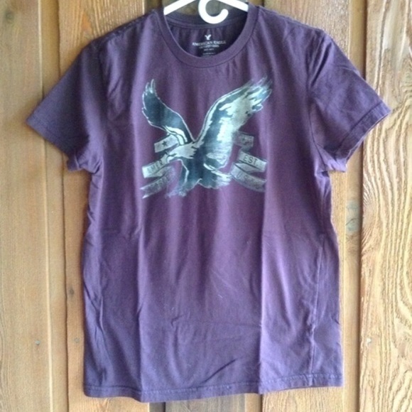 American Eagle Outfitters Other - American Eagle burgundy graphic tee