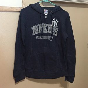 Yankees hoodie jacket