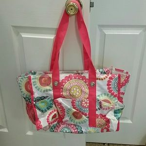 EUC 31 Zip Top Organizing Tote